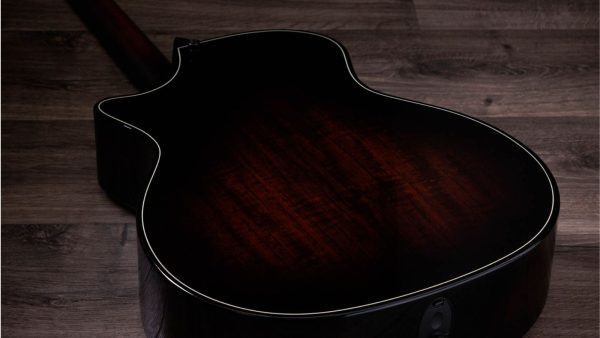 Taylor Builders Edition 524ce Acoustic Guitar | ES2 Pickup | Kona Burst Back / Sides, Natural Top - Image 5