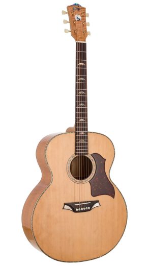 Bromo BAN7E  Jumbo Acoustic-Electric Guitar | Solid Spruce top