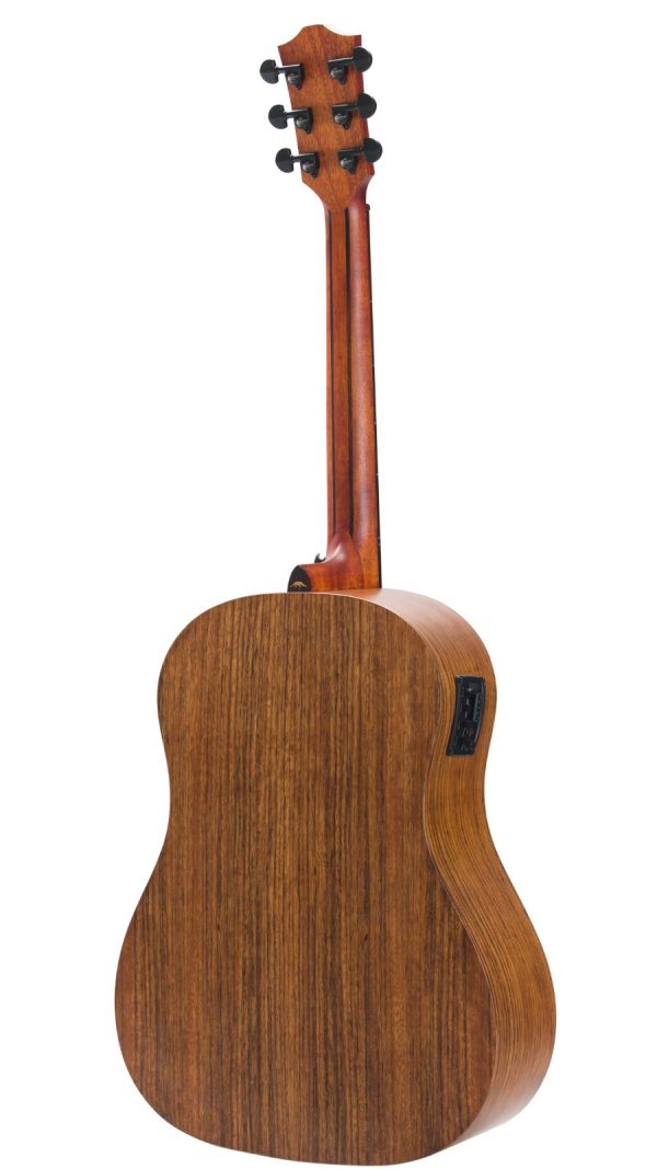 Bromo BAT9MEBK |Tahoma Dreadnought Cutaway | Solid Mahogany top | 4 Band EQ