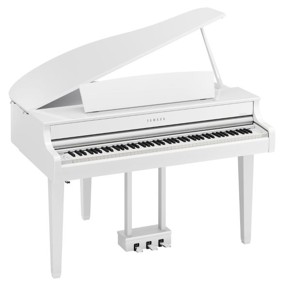 Yamaha CLP865 Piano Bundle | ECO  | Stool | Headphones |Polished White