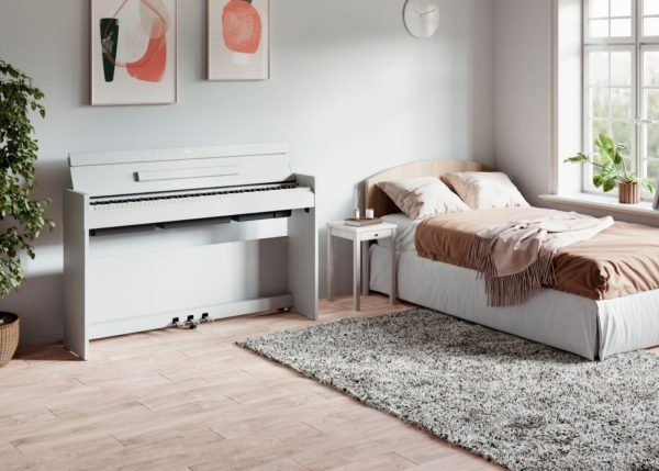 Yamaha YDP-S35 Digital Piano Slim Series in White  - Image 3