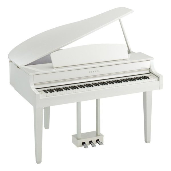 Yamaha CLP765 Piano Bundle | ECO  | Stool | Headphones |Polished White