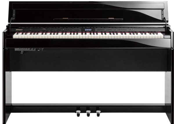 Roland DP-603 | Classic Slimline Elegant digital Piano | Polished Ebony - Image 2
