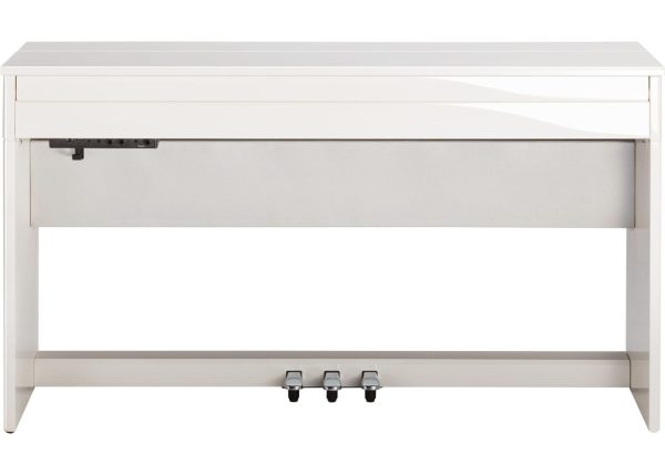 Roland DP-603 | Classic Slimline Elegant digital Piano | Polished White - Image 3