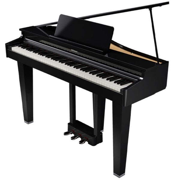 Roland GP-3 | Slimline Grand style Premium performance Piano | Polished Ebony