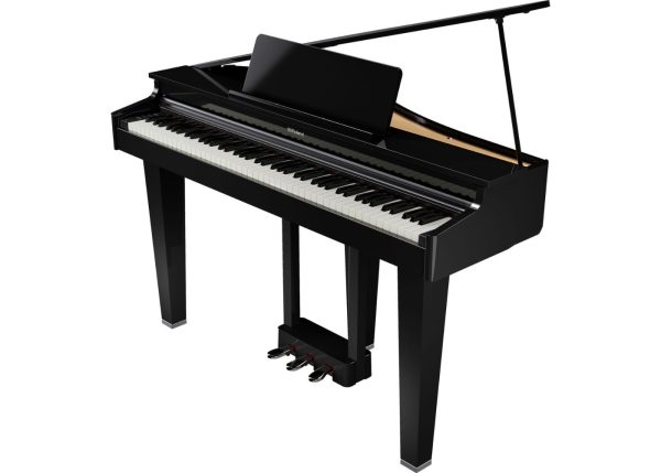 Roland GP-3 | Slimline Grand style Premium performance Piano | Polished Ebony