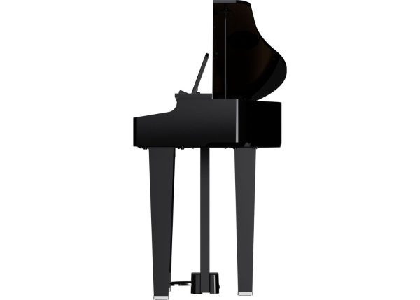 Roland GP-3 | Slimline Grand style Premium performance Piano | Polished Ebony - Image 4