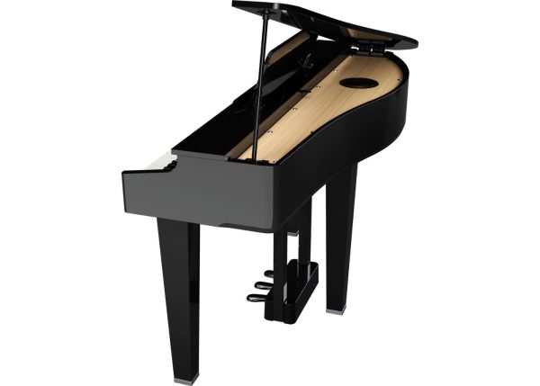 Roland GP-3 | Slimline Grand style Premium performance Piano | Polished Ebony - Image 3