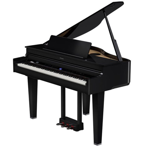 Roland GP-6| Baby Grand style Premium performance Piano | Polished Ebony