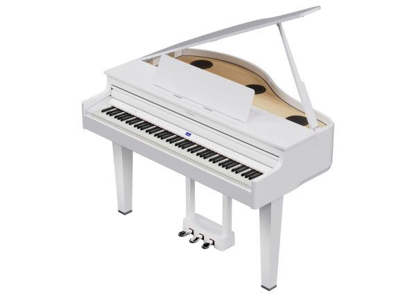 Roland GP-6| Elegant Baby Grand style Premium performance Piano | Polished White - Image 7