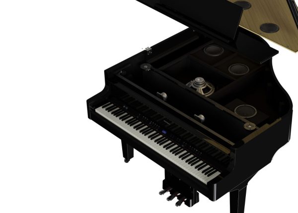 Roland GP-9| Flagship GP series Grand style Premium performance Piano | Polished Ebony - Image 8