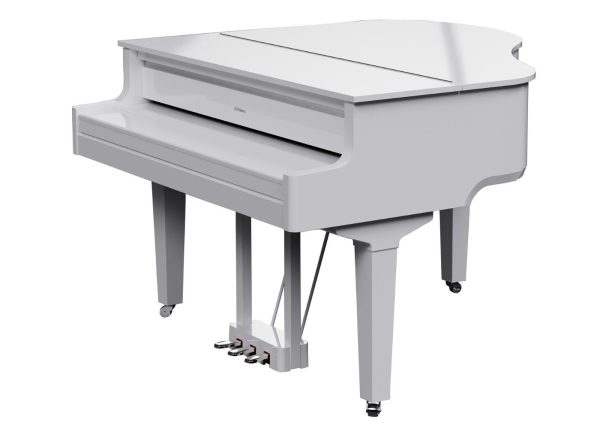 Roland GP-9| Flagship GP series Grand style Premium performance Piano | Polished White - Image 5