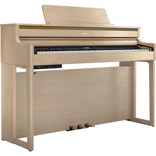 Roland HP704 Digital Piano | Bluetooth enabled | Light Oak