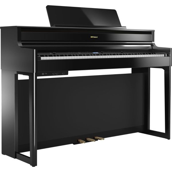 Roland HP704 Digital Piano | Bluetooth enabled | Polished Ebony
