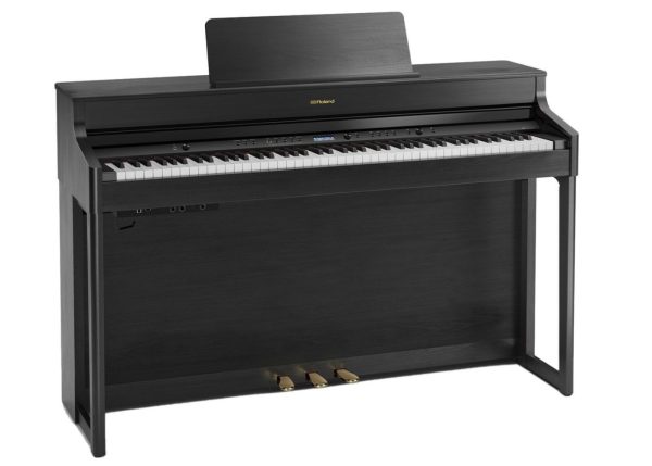 Roland HP702 Digital Piano | Bluetooth enabled |Charcoal Black