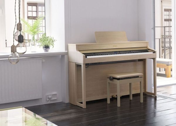 Roland HP702 Digital Piano | Bluetooth enabled |Light Oak - Image 2