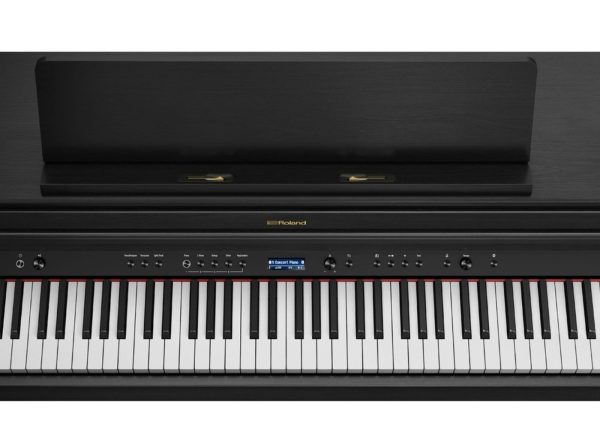Roland HP704 Digital Piano | Bluetooth enabled | Charcoal Black - Image 7