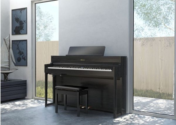 Roland HP704 Digital Piano | Bluetooth enabled | Charcoal Black - Image 6