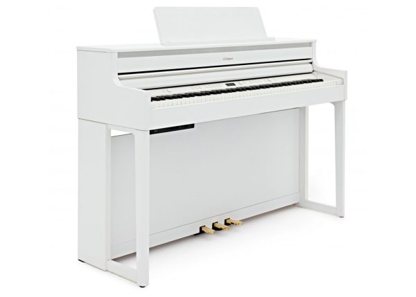Roland HP704 Digital Piano | Bluetooth enabled |White