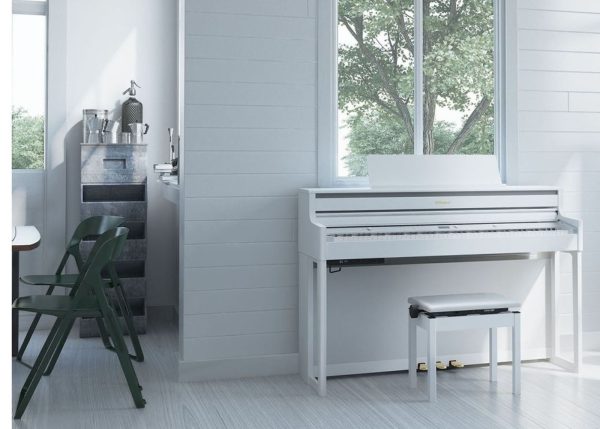 Roland HP704 Digital Piano | Bluetooth enabled |White - Image 2