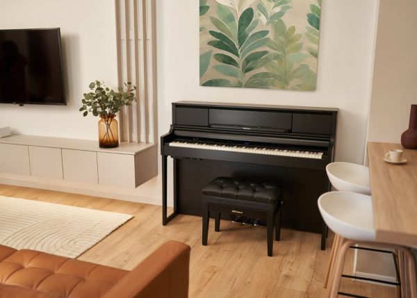 Roland LX5 | Reality Modelling Technology  Digital Piano |Charcoal Black - Image 4