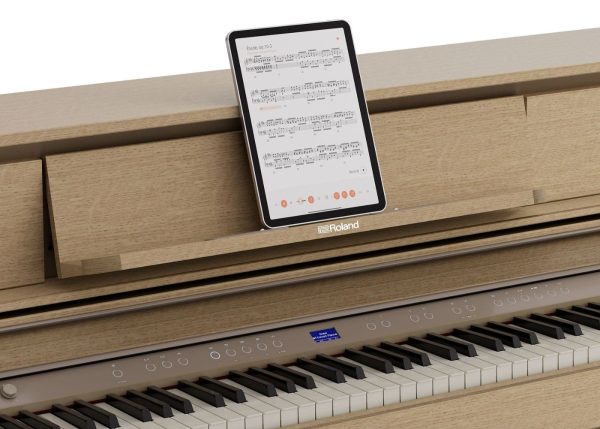 Roland LX5 | Reality Modelling Technology  Digital Piano |Light Oak - Image 4