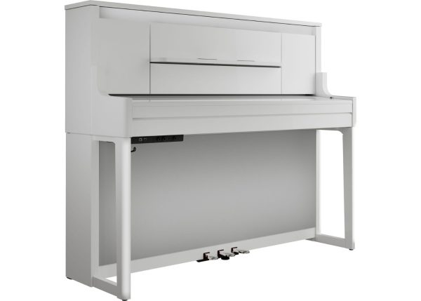 Roland LX9 | Flagship LX Reality Modelling Digital Piano | Polished White - Image 2