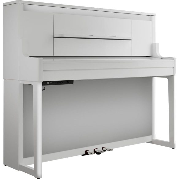 Roland LX9 Flagship LX Reality Modelling Digital Piano | Polished White - Image 6