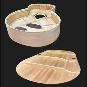 Bromo BAA8S | Mini Jumbo guitar | Solid Spruce top | Layered Mahogany back and sides