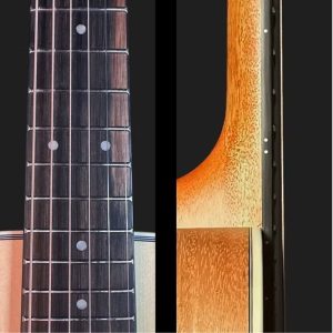Bromo BAA8S | Mini Jumbo guitar | Solid Spruce top | Layered Mahogany back and sides