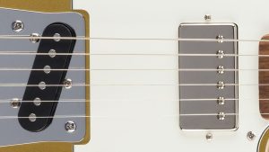 Classic Vibe™ Custom Telecaster® SH with Bigsby | Parchment PG | Aztec Gold