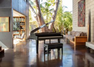 Roland GP-6| Baby Grand style Premium performance Piano | Polished Ebony