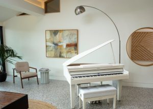 Roland GP-6| Baby Grand style Premium performance Piano | Polished Ebony