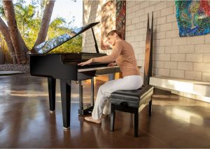 Roland GP-6| Baby Grand style Premium performance Piano | Polished Ebony