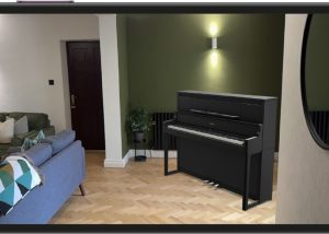 Roland LX9 Flagship LX Reality Modelling Digital Piano | Charcoal Black