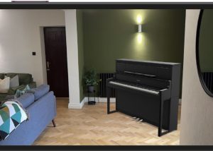 Roland LX5 | Reality Modelling Technology Digital Piano | Charcoal Black