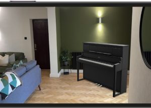 Roland LX6 | Reality Modelling Technology Digital Piano | Charcoal Black