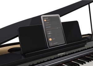 Roland GP-6| Baby Grand style Premium performance Piano | Polished Ebony