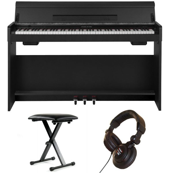 Nux WK310 Economy Piano Bundle with piano Bench and Headphones