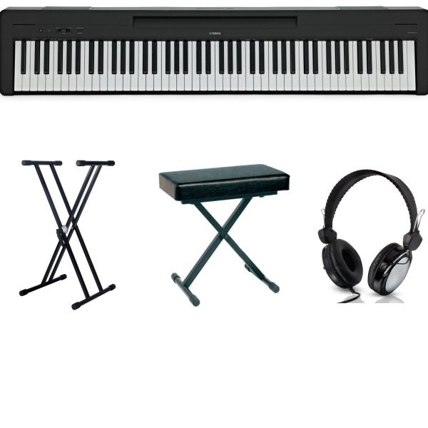Yamaha P-145 Bundle | Standard | Stand | Bench | Headphones