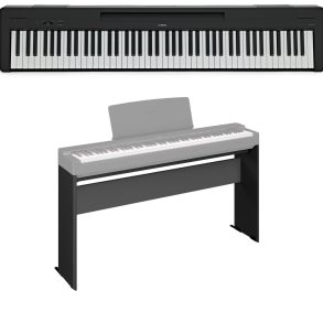 Yamaha P-145 Bundle 88 Digital Keyboard | Yamaha Rigid Stand