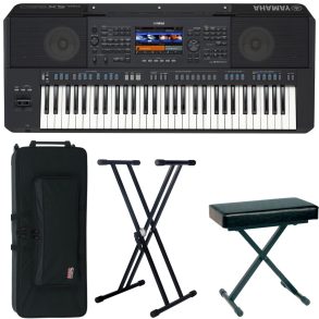 Yamaha PSR-SX920-3 Deluxe Bundle with Stand, Bench and Keyboard Case