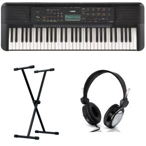 Yamaha PSR-E283 Economy Bundle , (Keyboard , Stand + Headphones )