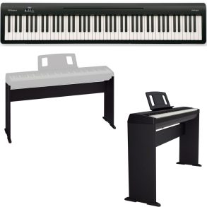 Roland FP10-BK-2 | Piano Bundle Piano | Roland Stand | Black