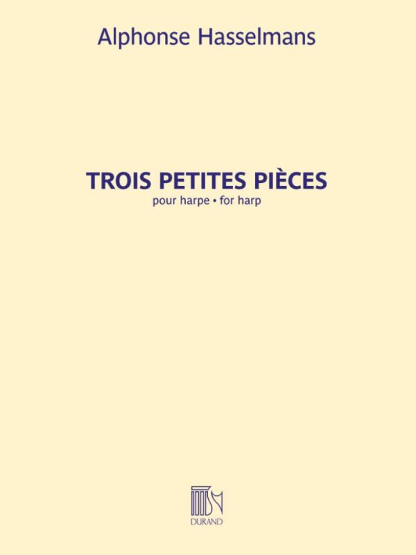 Alfonse Hasselmans | Three little pieces for Harp | Harp Solo