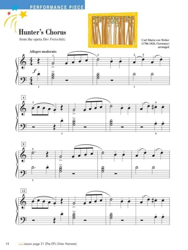 Piano Adventures All-In-Two Level 2A | Technique & Performance - Image 2
