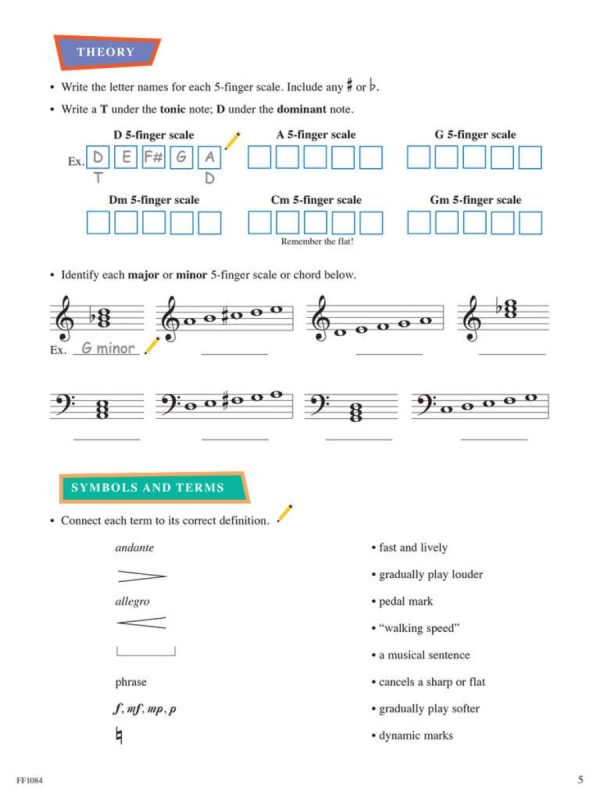 Piano Adventures All-In-Two | Level 2B Lesson/Theory - Image 5