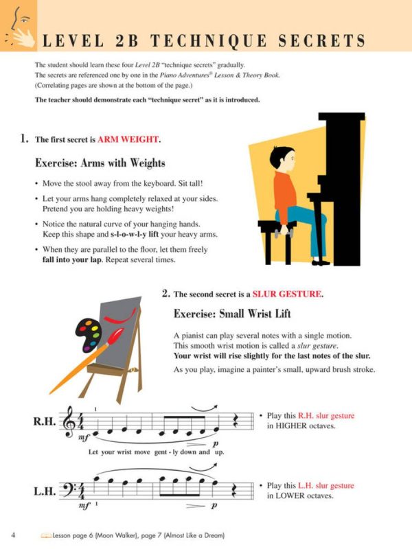 Piano Adventures All-In-Two | Level 2B Technique and Performance - Image 5
