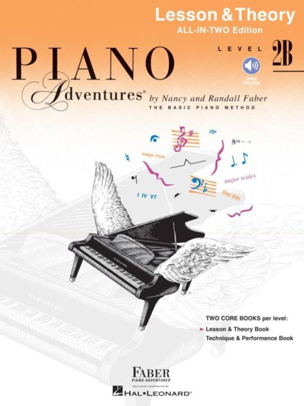 Piano Adventures All-In-Two | Level 2B Technique and Performance