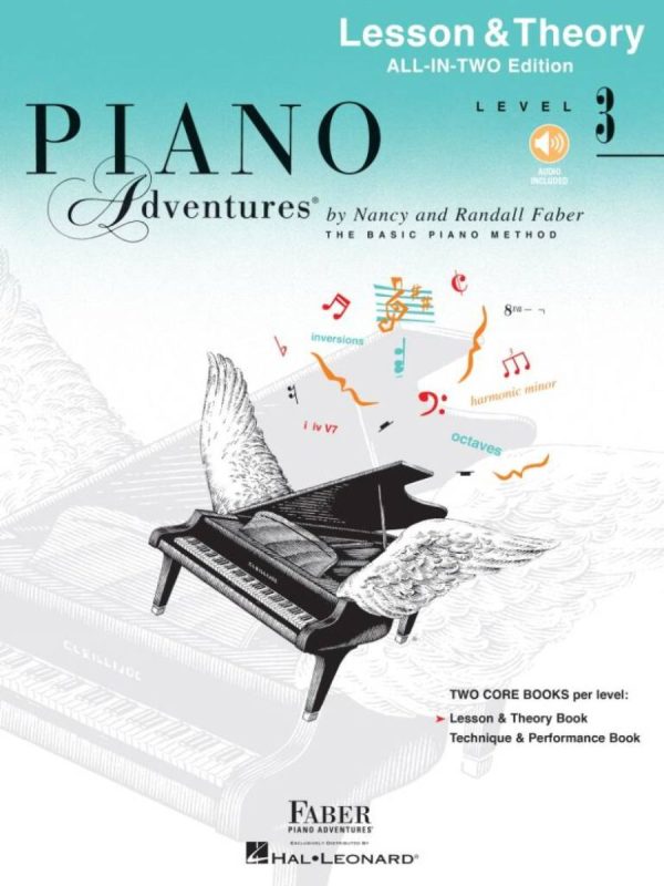 Piano Adventures All-In-Two | Level 3 Lesson/Theory